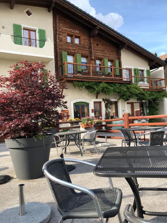 Cafe Cher-Mignon Et Chambres D'Hotes Chermignon-d'en Haut エクステリア 写真